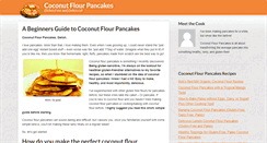 Desktop Screenshot of coconutflourpancakes.com
